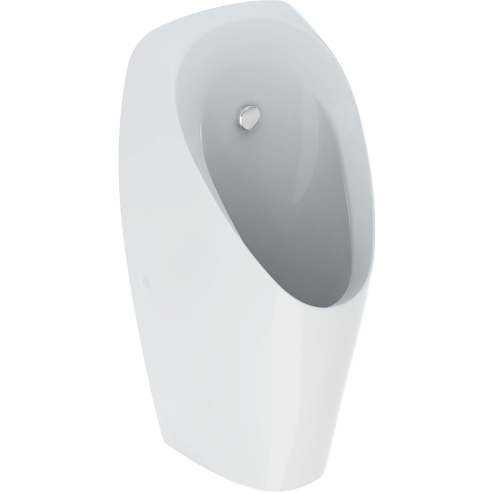 Geberit Tamina pisuvar, gömme deşarj kontrolü için: T=37cm, Çıkış=Arkaya, Giriş=arka, vidalı, beyaz