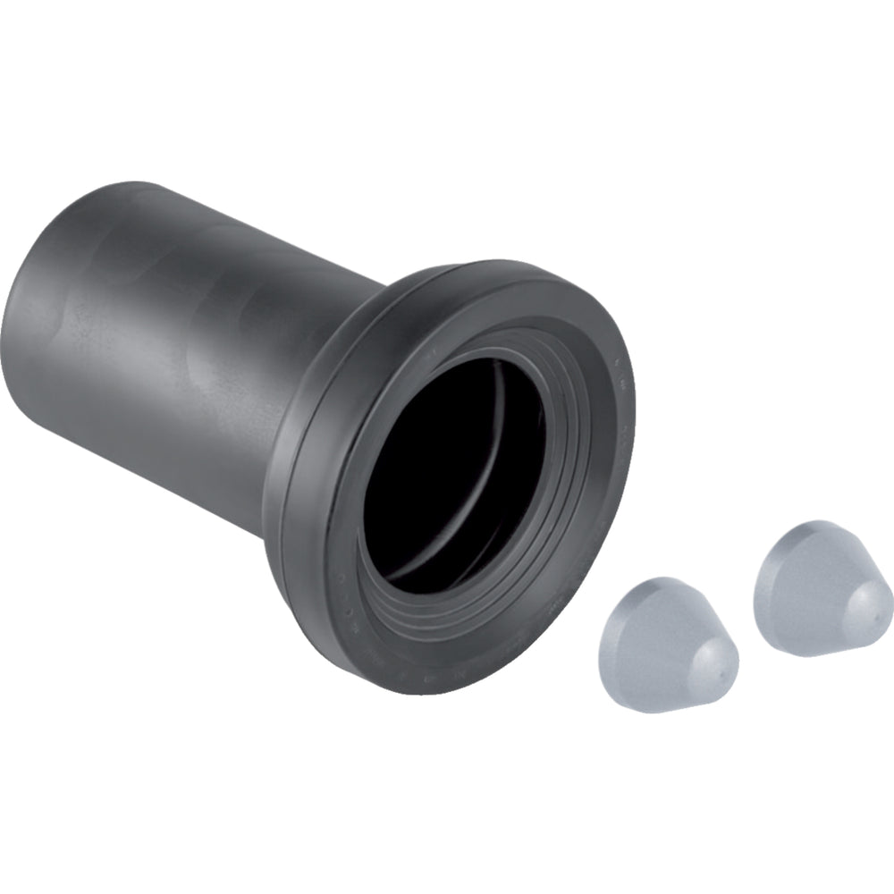 Geberit adaptör conta ve üst kapaklı bağlantı manşonu: d=110mm, krom / Mat