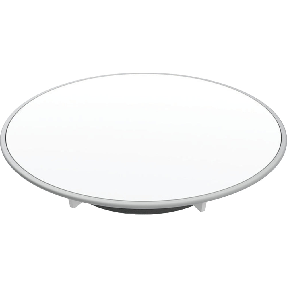 Geberit Split tahliye kapağı d90, duş gideri için, sifon yüksekliği 30 / 50 mm: Kapak: beyaz / Mat, Tasarım halkası: krom / Mat