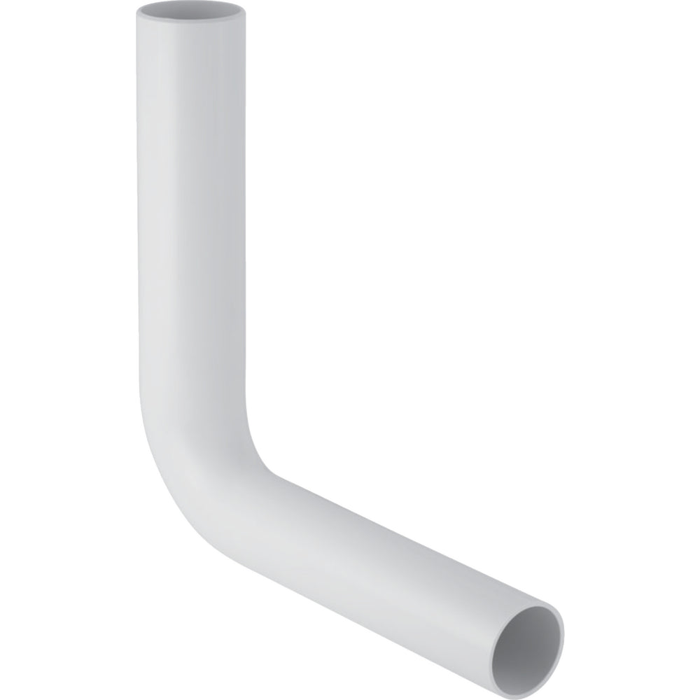 Geberit 90° rezervuar dirseği, alçak asılı: d=50mm, X=23cm, X1=23cm, alp beyazı