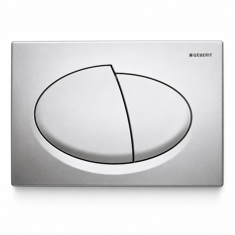 Geberit Twist Gömme Rezervuar Kumanda Kapağı Satin Krom - 115.780.46.1