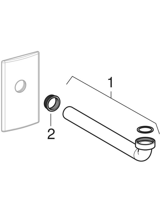 Ready-to-fit-sets for washbasin patlamış parça şeması